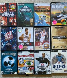 Vari giochi PlayStation 2, Wii e PC