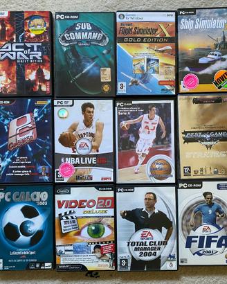 Vari giochi PlayStation 2, Wii e PC