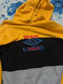 Felpa vetements x umbro x dhl