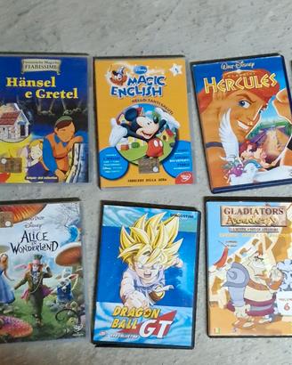 Dvd per bambini: Dragonball, Alice in the Wonderla