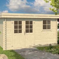 Roanne Casetta legno casa giardino box 3x3.6 mt