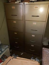 cassettiere  in metallo  duto  