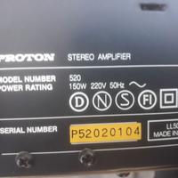 📣 Amplificatore Proton 520