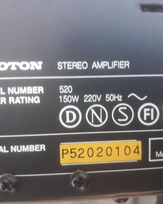 📣 Amplificatore Proton 520