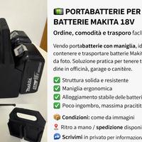 Porta batterie makita