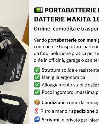Porta batterie makita
