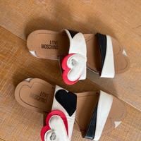 Moschino ciabatte sandali 35 bambina