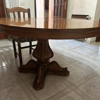 Tavolo rotondo allungabile