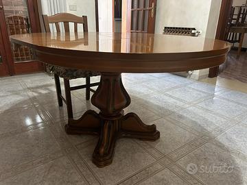 Tavolo rotondo allungabile