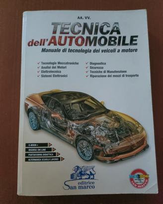 libro tecnica dell' automobile 