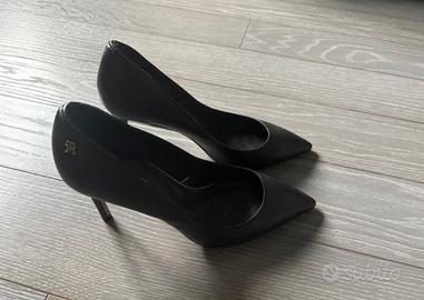Scarpe tacchi neri Tommy Hilfiger
