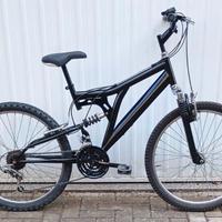Mountain bike 24 pollici 18 marce ammortizzata