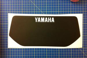 Adesivo tabella YAMAHA XT 600 43F 83/86