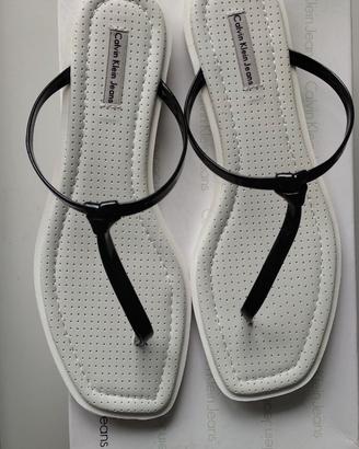 Sandali infradito donna Calvin Klein, nuove nr.39