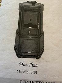 stufa a legna pellet Lincar mod  Monellina 170 PL