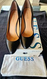 Scarpe decolleté il pelle nere Guess