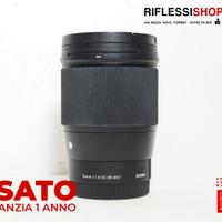 USATO SIGMA 16MM F/1.4 DC DN PER SONY E-MOUNT
