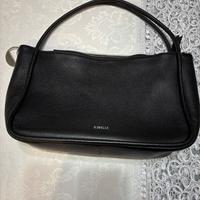 Borsa Rebelle in pelle nera