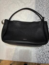 Borsa Rebelle in pelle nera