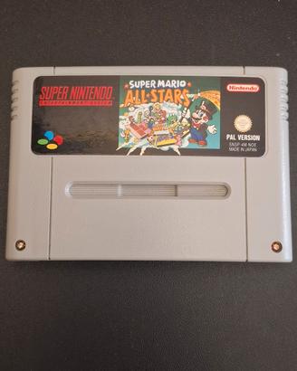 super Mario All-Stars SNES Super Nintendo 