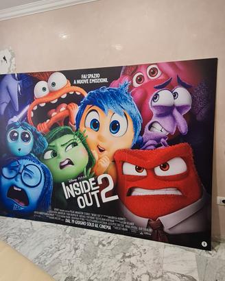 inside out 2 cartonato poster