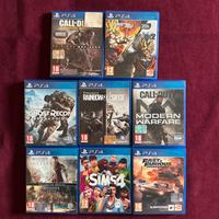 VARI GIOCHI PER PLAYSTATION 4