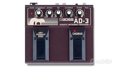 BOSS AD3 - Preamplificatore per Chitarra Acustica