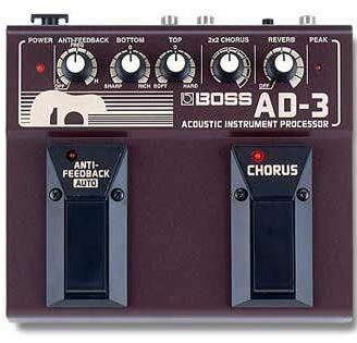 BOSS AD3 - Preamplificatore per Chitarra Acustica