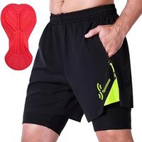 Pantaloni MTB ciclismo da uomo con imbottitura 3D