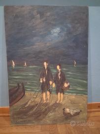 Olio su cartoncino L. Cademartori 