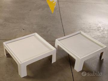 Tavolino da caffè in fibra di vetro smaltata desig