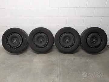 Ruote e pneumatici invernali Continental 205 55 16