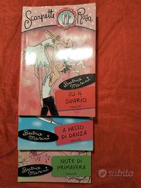 3 libri collana "Scarpette rosa"