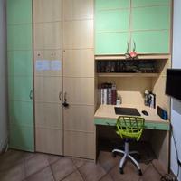 Cameretta mobile con scrivania