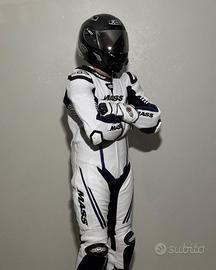 Tuta moto MASS Sports Italia – Pelle di Bovino