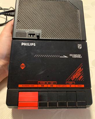 Vintage Philips Audio Cassette Recorder D6260