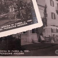 VECCHIE CARTOLINE ALBERGO ANCORA MOENA DI FASSA
