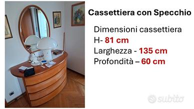mobili camera matrimoniale e soggiorno