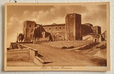 Melfi, Castello e Via Garibaldi 1930ca.