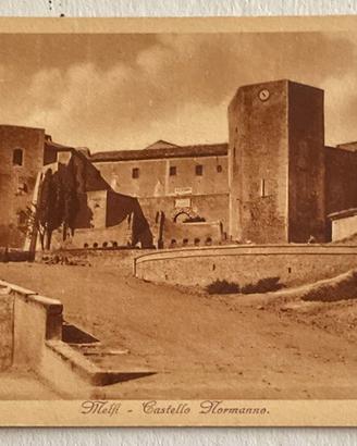 Melfi, Castello e Via Garibaldi 1930ca.