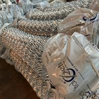 Rete recinzione metallica filo zincato e paletti