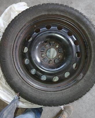 cerchi+gomme invernali 205/55r16
