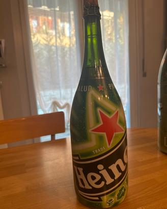 bottiglia vetro birra heineken 1,5 L