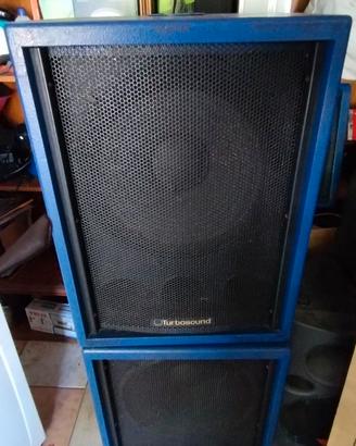 Casse Turbosound TMI 102 e TMI 105