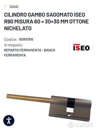 Cilindro Europeo Portone blindato