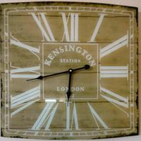 orologio da parete in vetro quadrato Kensington 