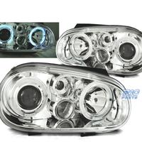 FARI VOLKSWAGEN VW GOLF 4 ANGEL EYES CROMATI
