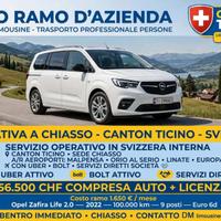 LICENZA AUTORIZZAZIONE NCC CESSIONE RAMO AZIENDA 