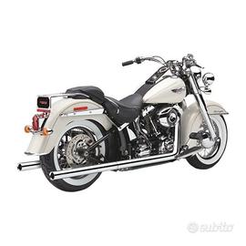 Scarico completo 2in2 per Harley Davidson Softail