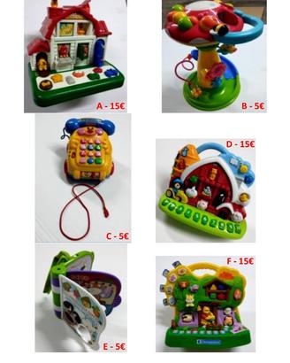 Giochi vari bimbo da 5€